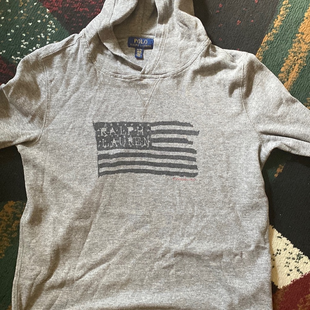 Kids size x large polo pull over